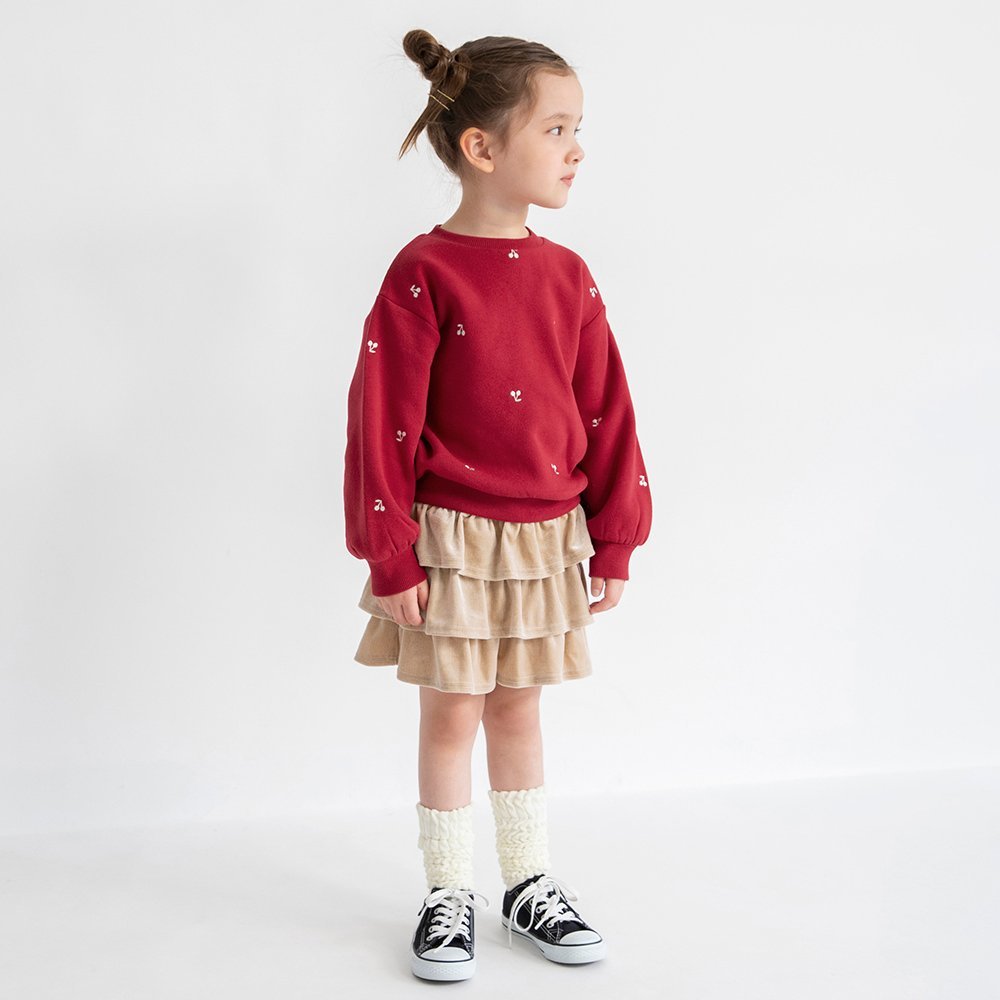 Толстовка с флисовой подкладкой и разнообразной вышивкой Branshes, Red — фото 4