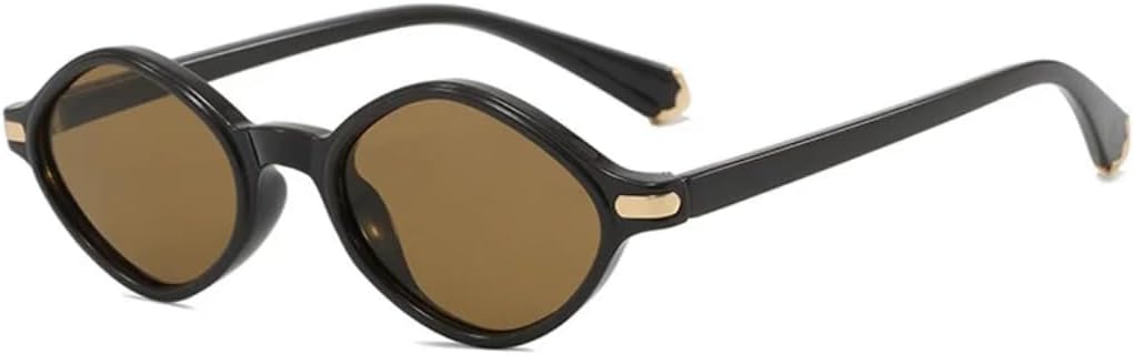 

Женские солнцезащитные очки в квадратной оправе неправильной формы, роскошные, в черепаховой оправе, в стиле ретро, ​​хип-хоп, панк, с защитой от УФ-излучения UV400 UATXTAU, Coffee Brown