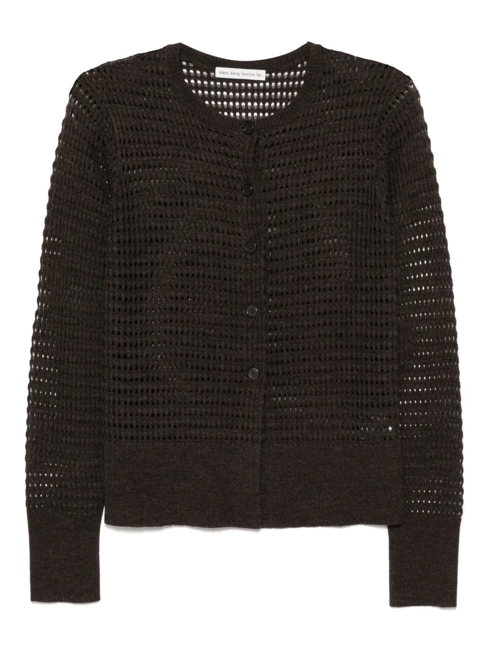 

Кардиган Kessy из шерсти мериноса MARK KENLY DOMINO TAN, коричневый