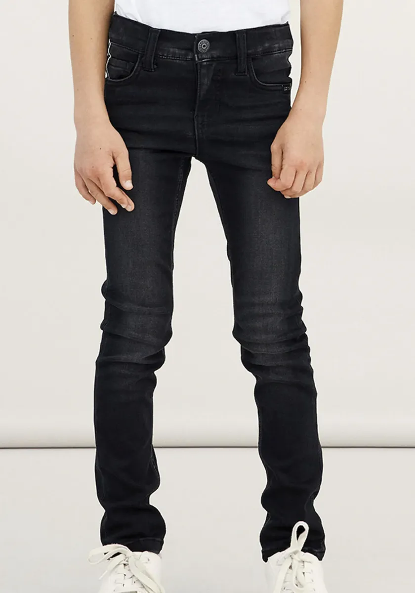 

Джинсы Name It стрейч "NKMTHEO DNMCLAS PANT", черный