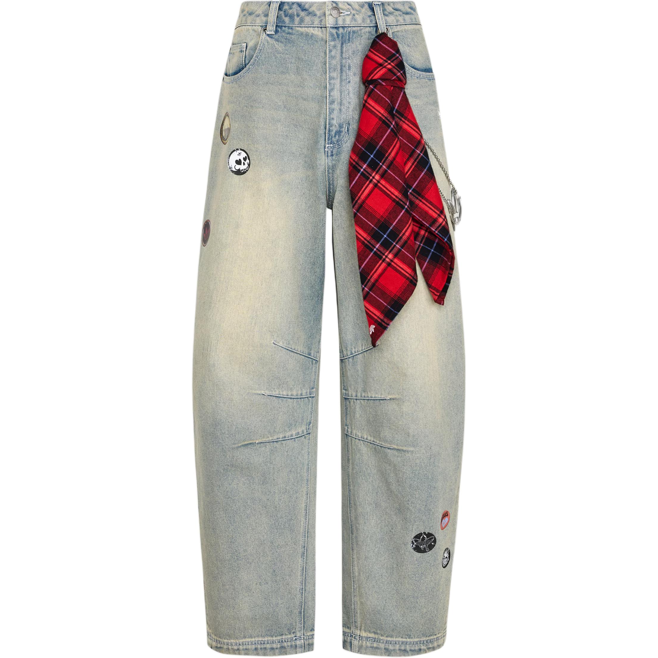 

Джинсовые брюки мужские Adidas Originals, светло-denim синий