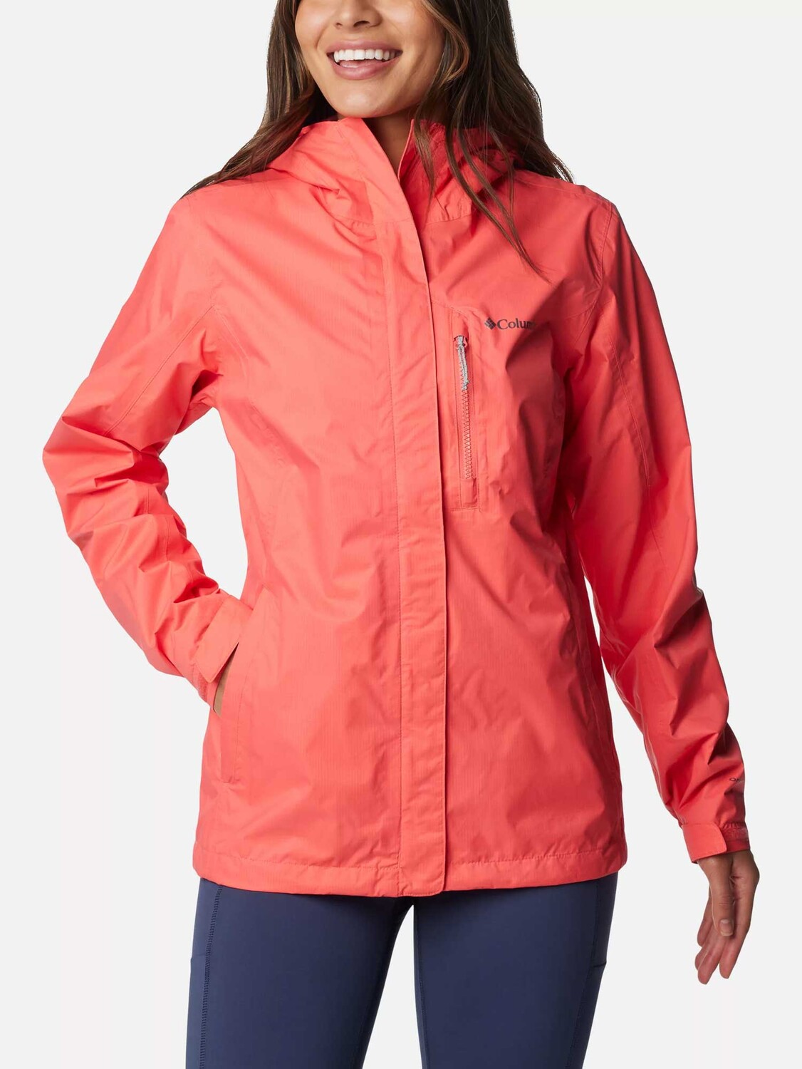 

Куртка Columbia Pouring Adventure II Jacket, розовый
