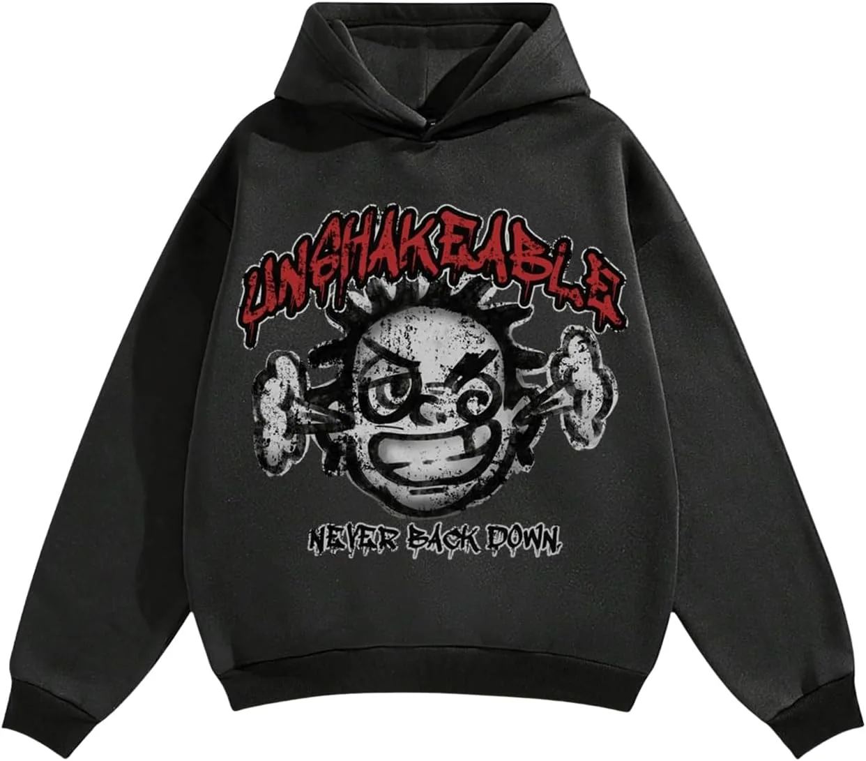 

Soly Hux худи мужское ретро Y2k с принтом, лонгслив, оверсайз