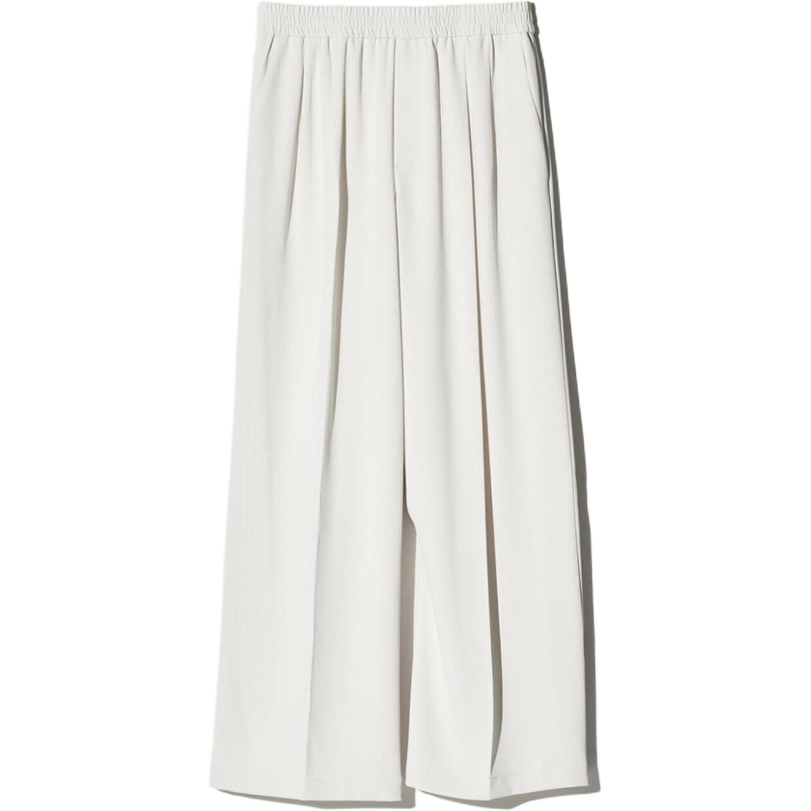 

Женские повседневные брюки цвета айвори UNIQLO, слоновая кость