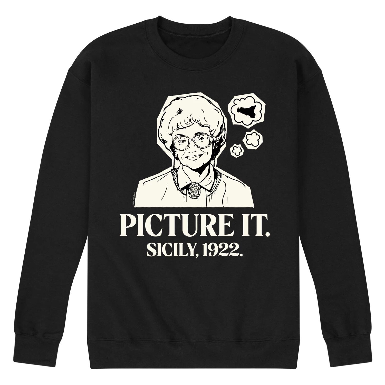 

Мужской свитшот Golden Girls Picture Sicily Licensed Character