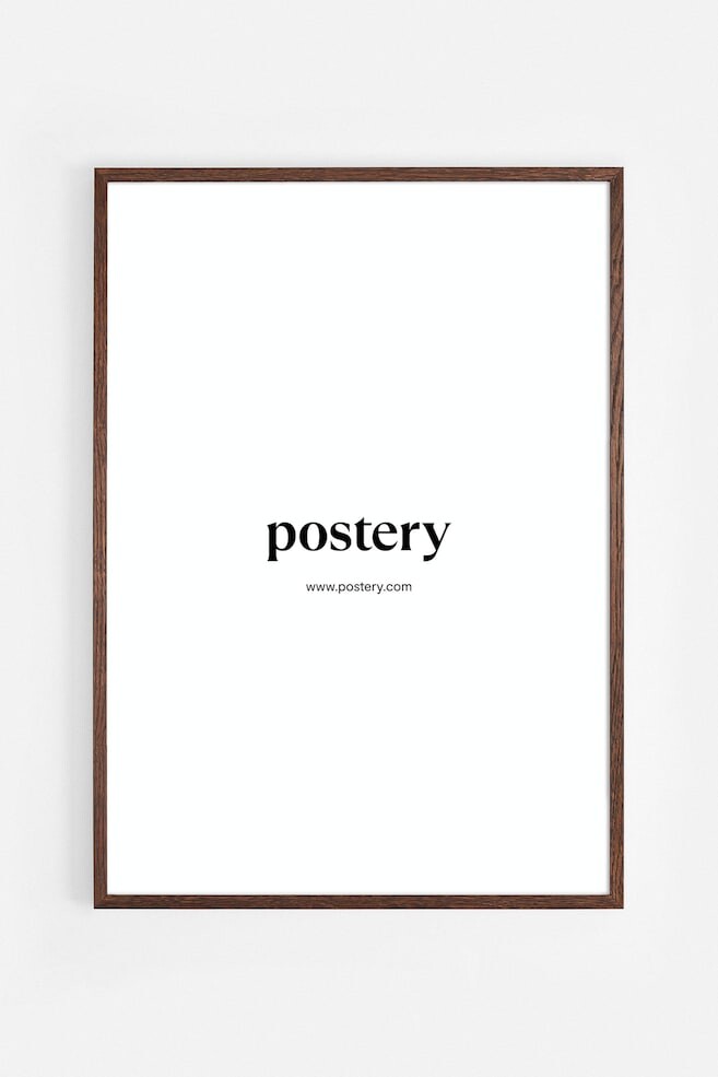 

Деревянная рамка для фотографий Postery, 70x100 см, коричневый