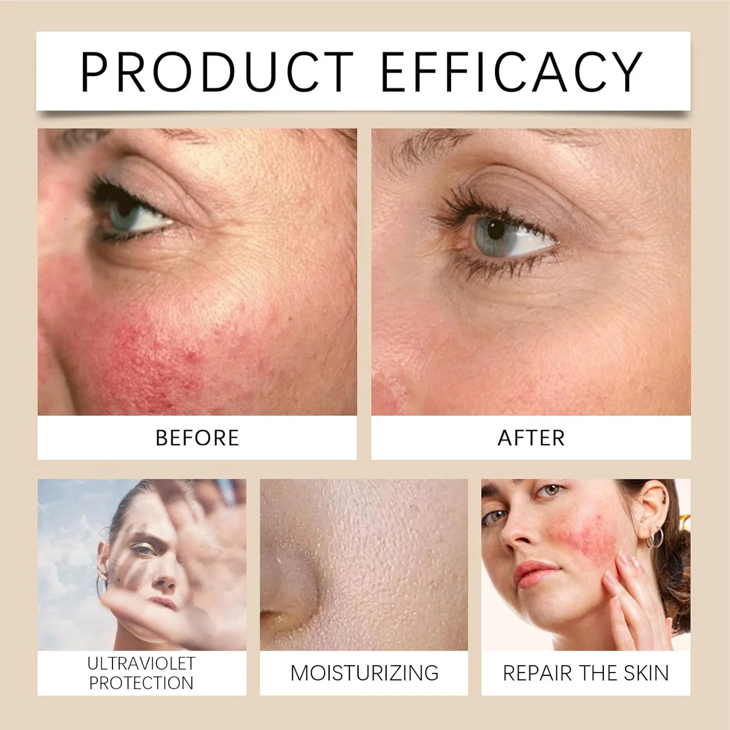 Минеральный солнцезащитный крем SPF 50 Cgaccsd — фото 4