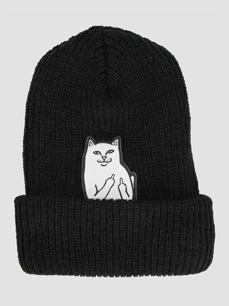 

Шапка RIPNDIP Lord Nermal Beanie, black