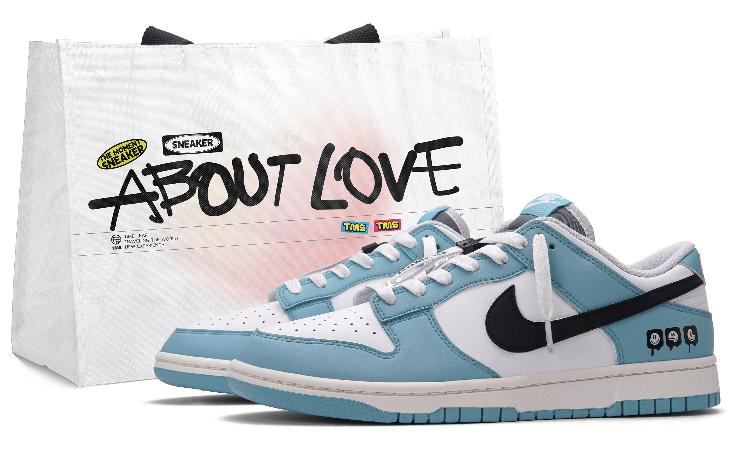 

Nike Кроссовки для скейтбординга Dunk Sage Low Top, мужские, сине-белые