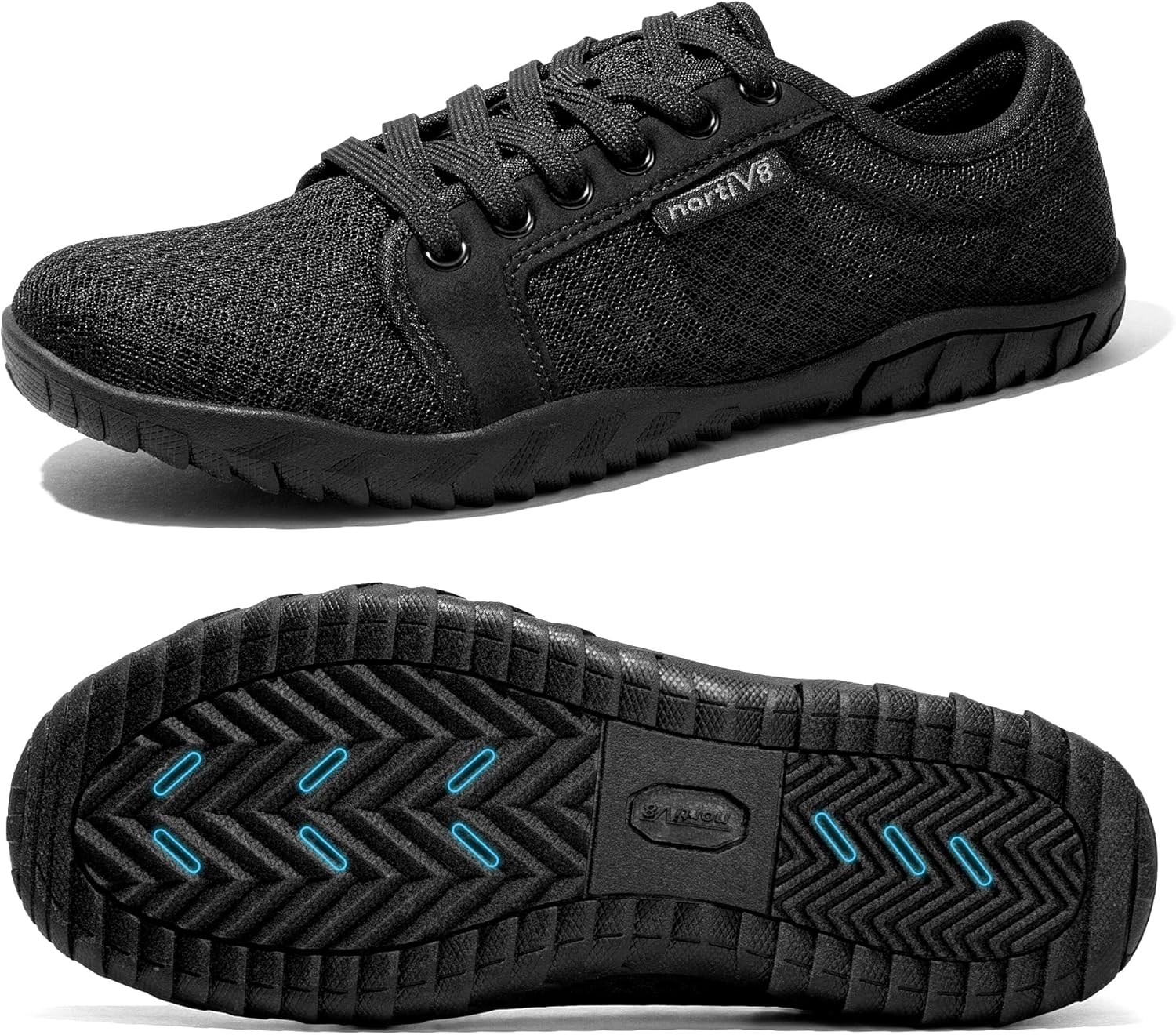 

Быстросохнущие водные туфли NORTIV 8 для мужчин и женщин - обувь для плавания, подходящая для пляжных видов спорта, рыбалки, походов, катания на лодках и серфинга, черный