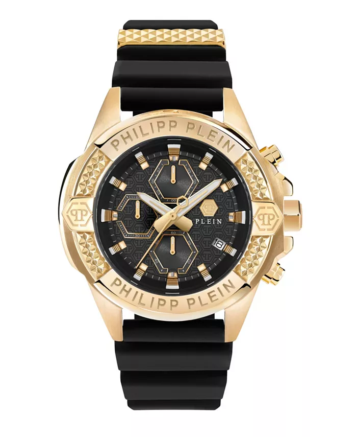 

Мужские золотые часы из нержавеющей стали, 44mm Philipp Plein