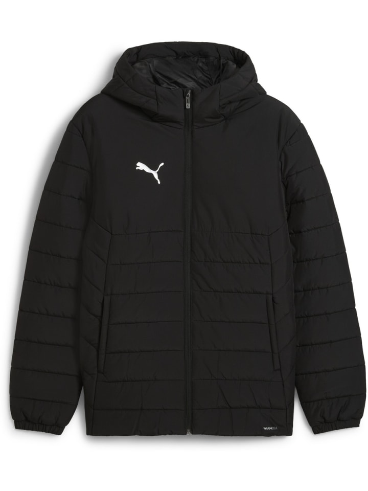 

Тренировочная куртка "TeamADDITIONS Hooded Padded Jacket" черного цвета Puma