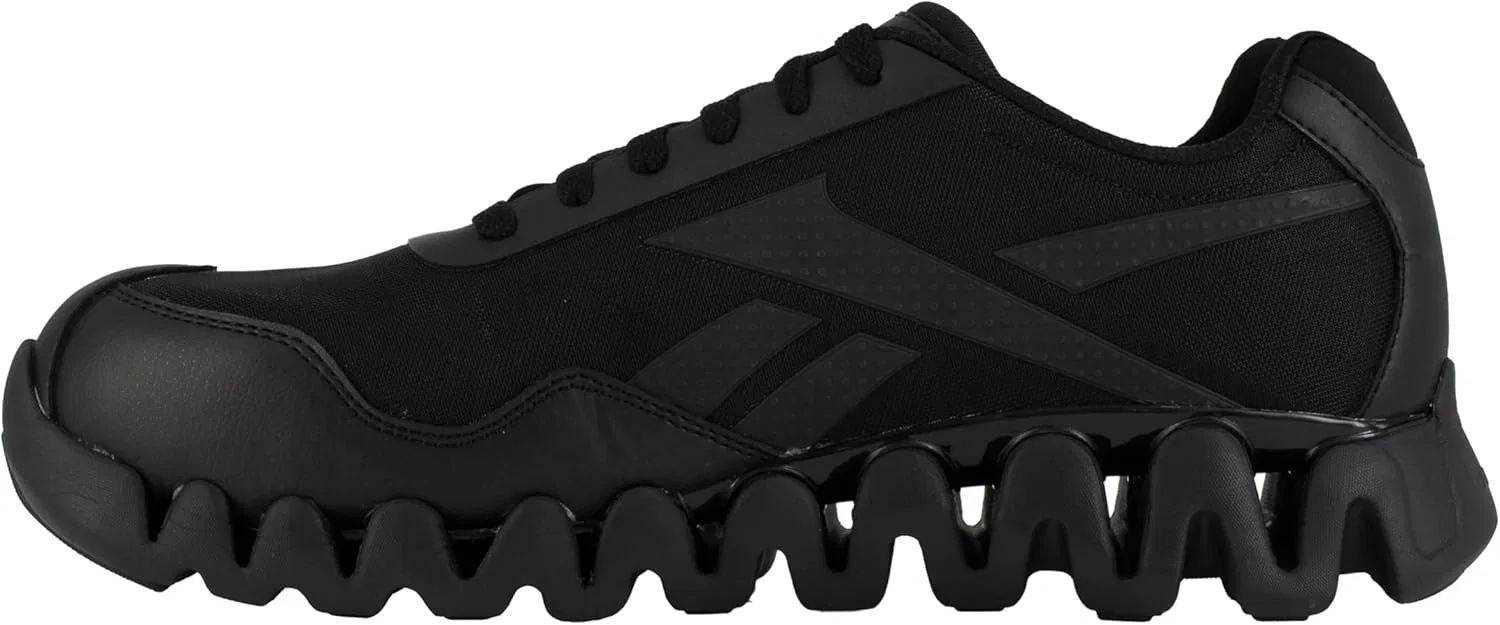Мужские рабочие кроссовки Reebok Zig Pulse CTWork and Safety, Black — фото 4