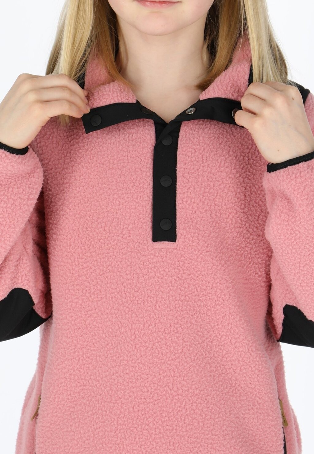 Флисовый свитер Swedemount, цвет dusty rose black — фото 3