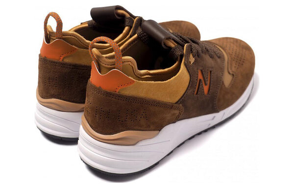 Кроссовки x j.crew 999 canyon road pack New Balance, коричневый — фото 3