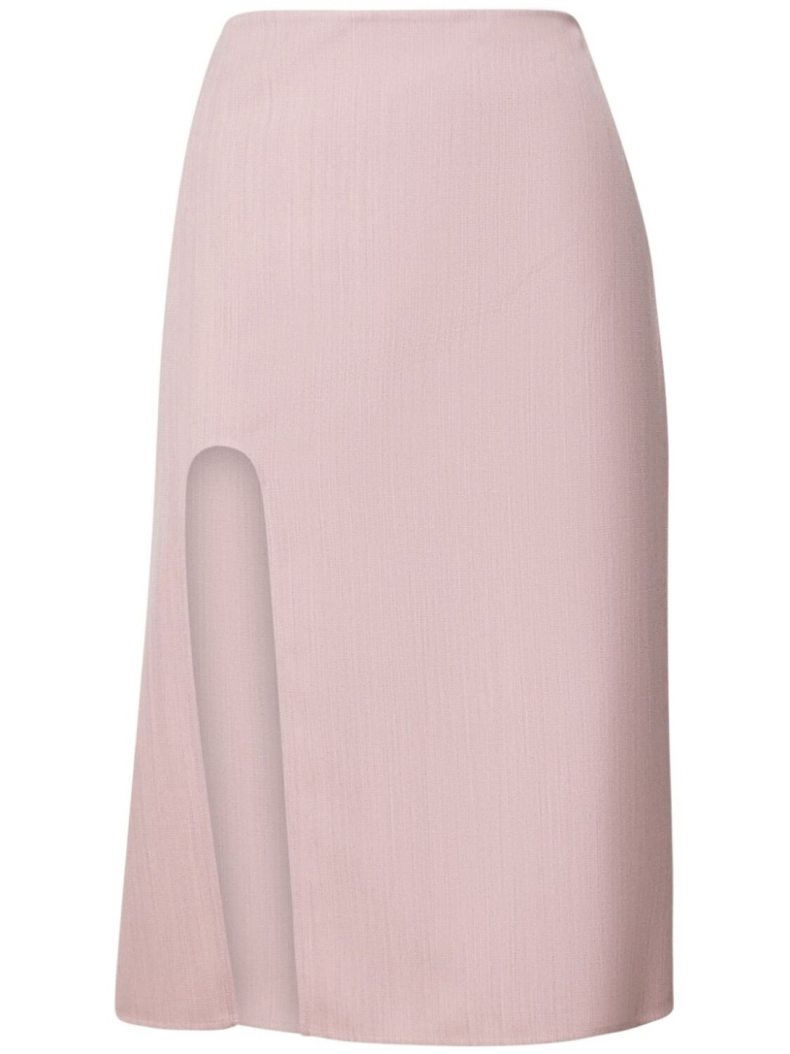 

Stella McCartney юбка с боковым разрезом, розовый