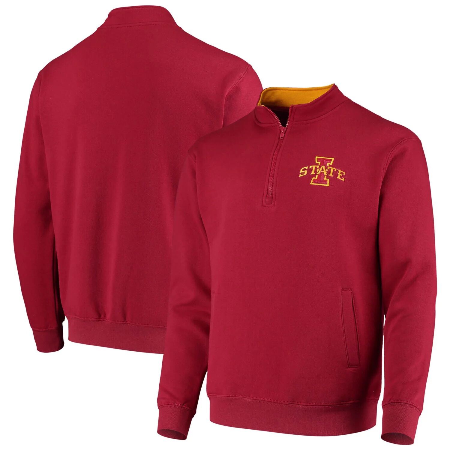 

Мужская куртка на молнии с логотипом Cardinal Iowa State Cyclones Tortugas Colosseum