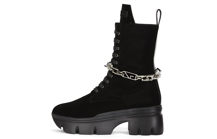 Ботинки с деталями из цепочки «Апокалипсис» Giuseppe Zanotti, Original Shoe Box Included