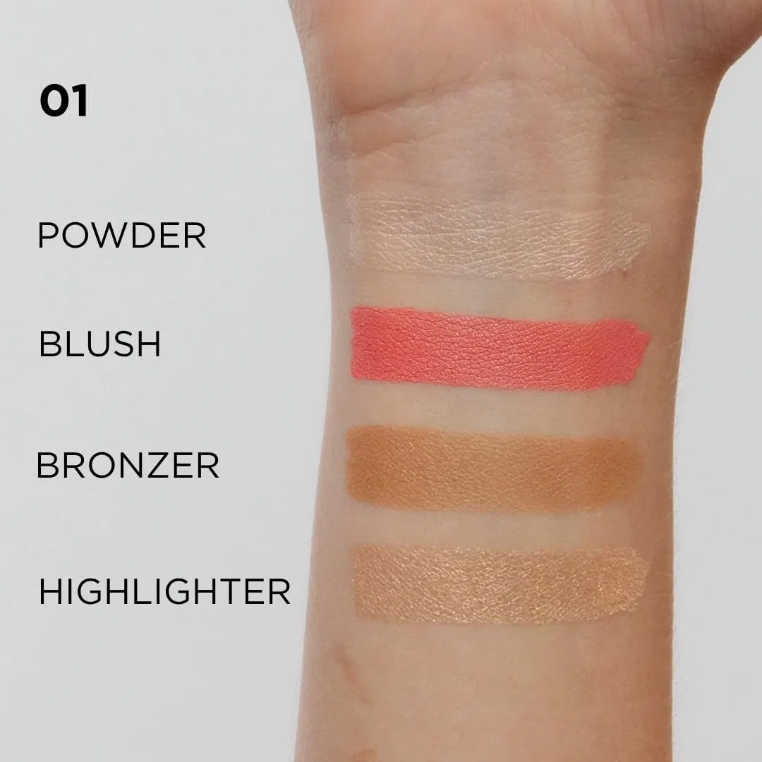 Многофункциональная веганская палетка для лица Eveline Cosmetics Wonder Match Eveline Cosmetics, 02 — фото 2