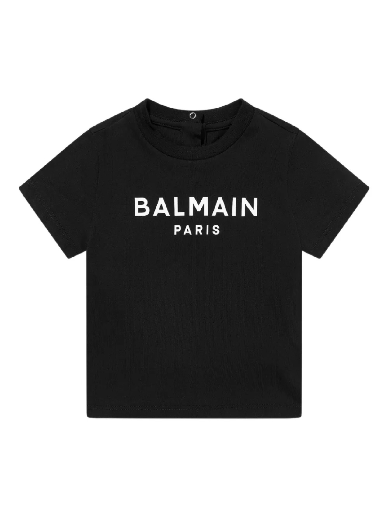 

Футболка с логотипом Balmain Kids, черный