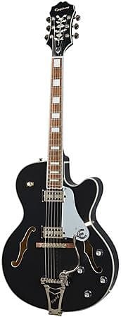 

Электрогитара Epiphone Emperor Swingster Hollowbody Guitar Black Aged Gloss