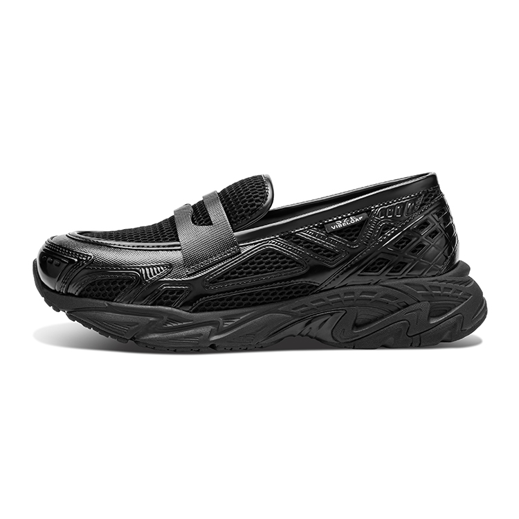 SZE Летние модные лоферы Commute с низким верхом унисекс Radiant Black