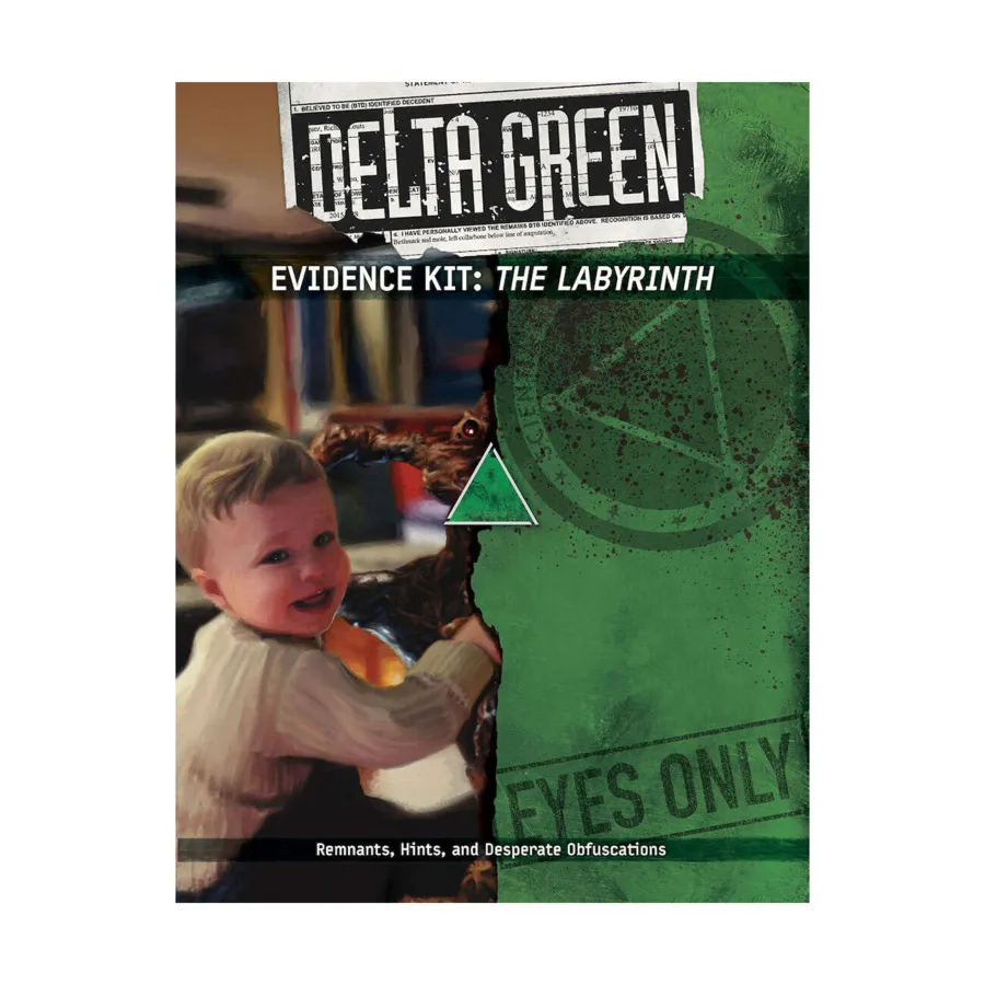 

Evidence Kit - The Labyrinth, Delta Green - Core & Assorted (Arc Dream Publishing), мягкая обложка