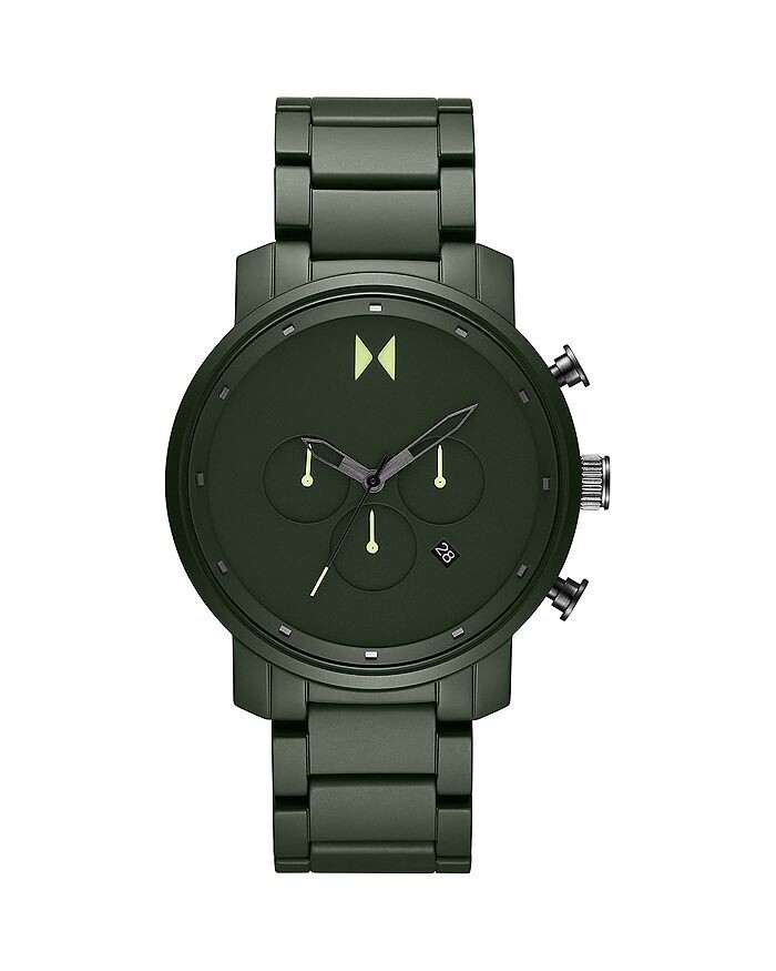 

Керамические часы MVMT Chrono, 45 мм, зеленый
