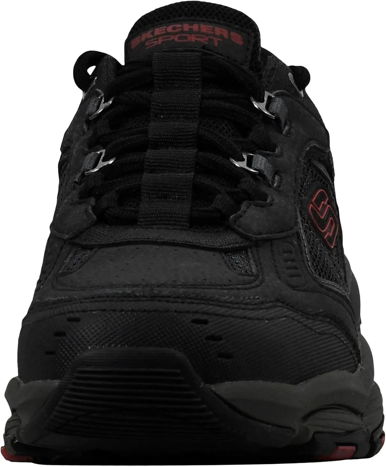Мужские кроссовки Skechers Vigor 3.0 Drafting Slip-on без шнурков, черный/серый — фото 2