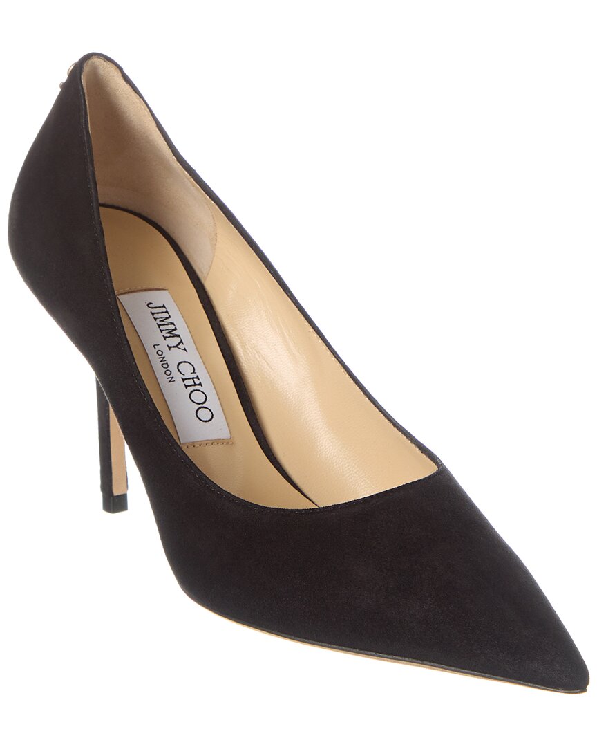Замшевые туфли Jimmy Choo Love 85, черный