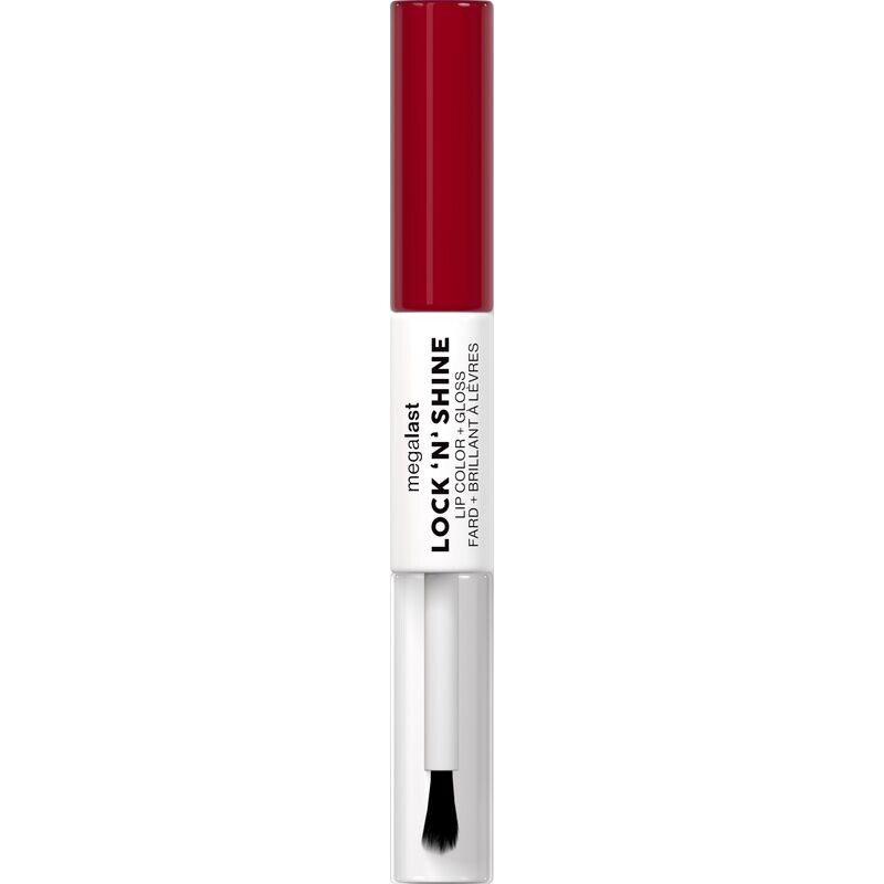 

Megalast Lock n' Shine Lip Color Red-Y- For Me wet n wild, 8 g