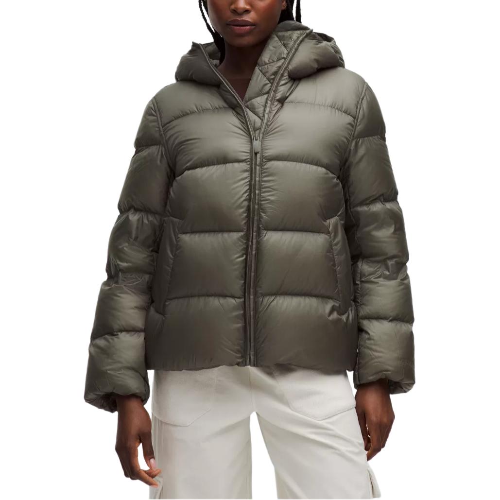 

Пуховик и пальто женские Lululemon, army зеленый/army зеленый