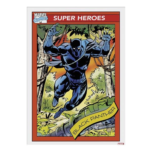 

Картина на холсте Marvel Black Panther, разноцветный