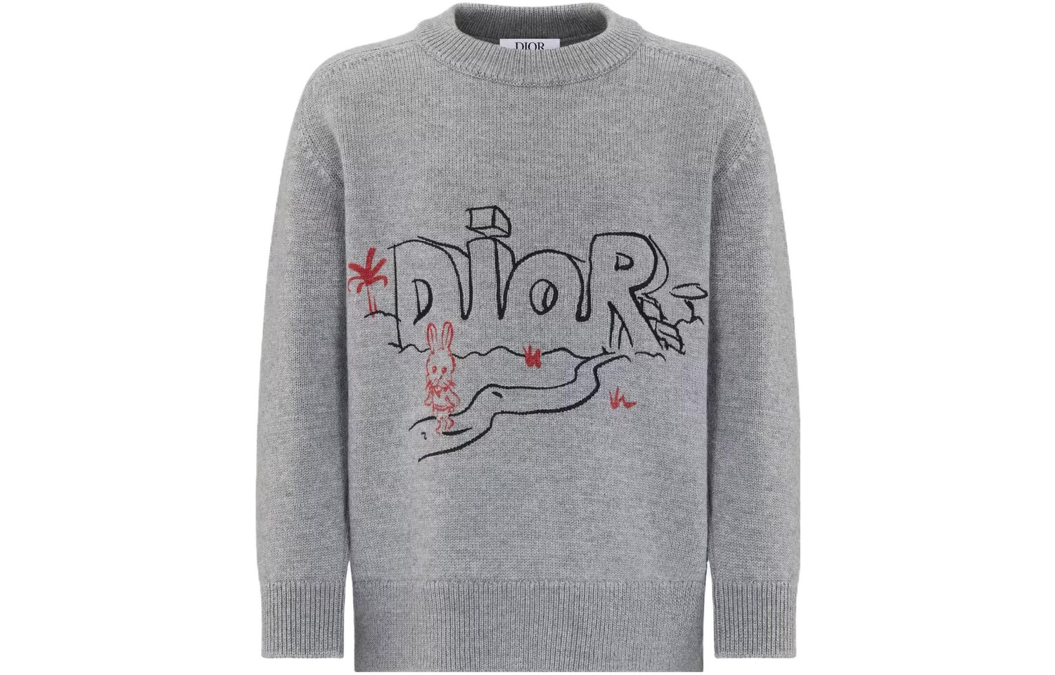 

Свитер детский Dior, серый