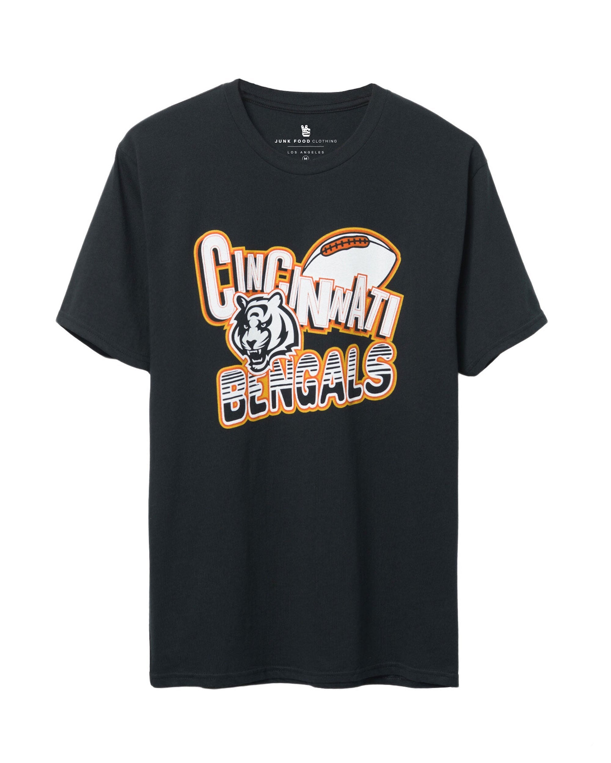 

Футболка Bengals NFL Pass Rush Junk Food Clothing, черный