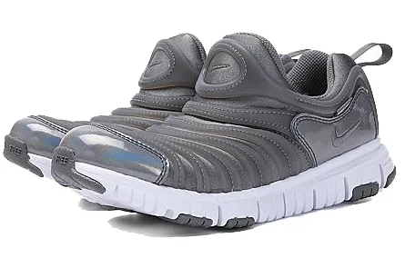 Nike Спортивные повседневные кроссовки Dynamo Free SE с круглым носком, амортизацией и износостойкой подошвой, серые — фото 4