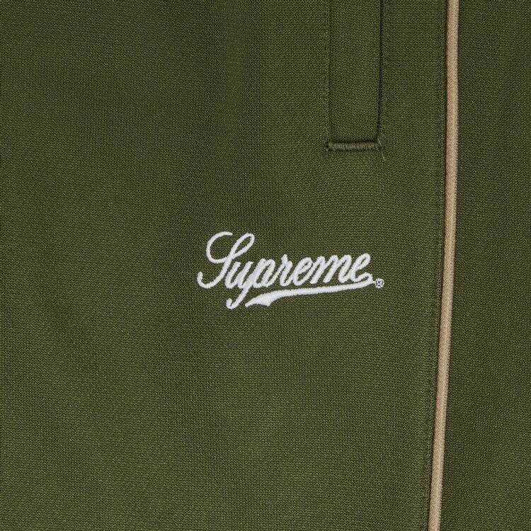 Спортивные брюки Supreme Tricot Track Pant, зеленый — фото 3