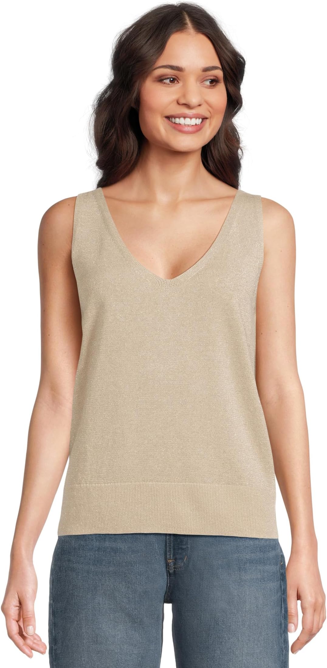 

Женская блестящая майка Addison Tommy Bahama, Soft Gold