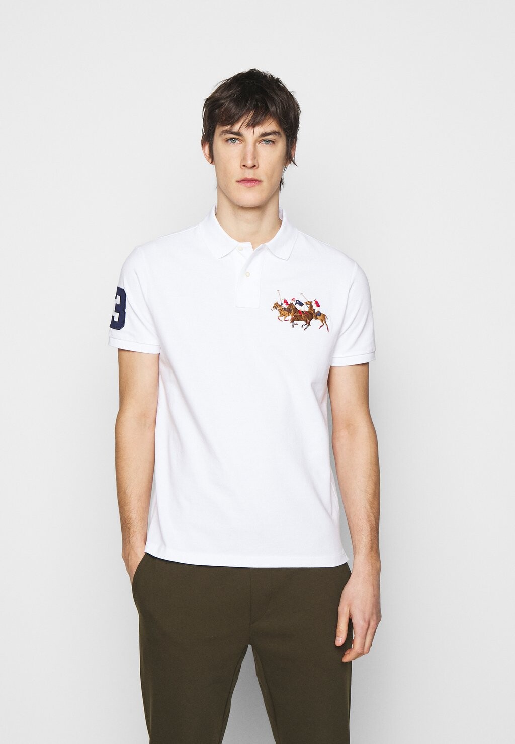 

Поло Short Sleeve Polo Ralph Lauren, белый