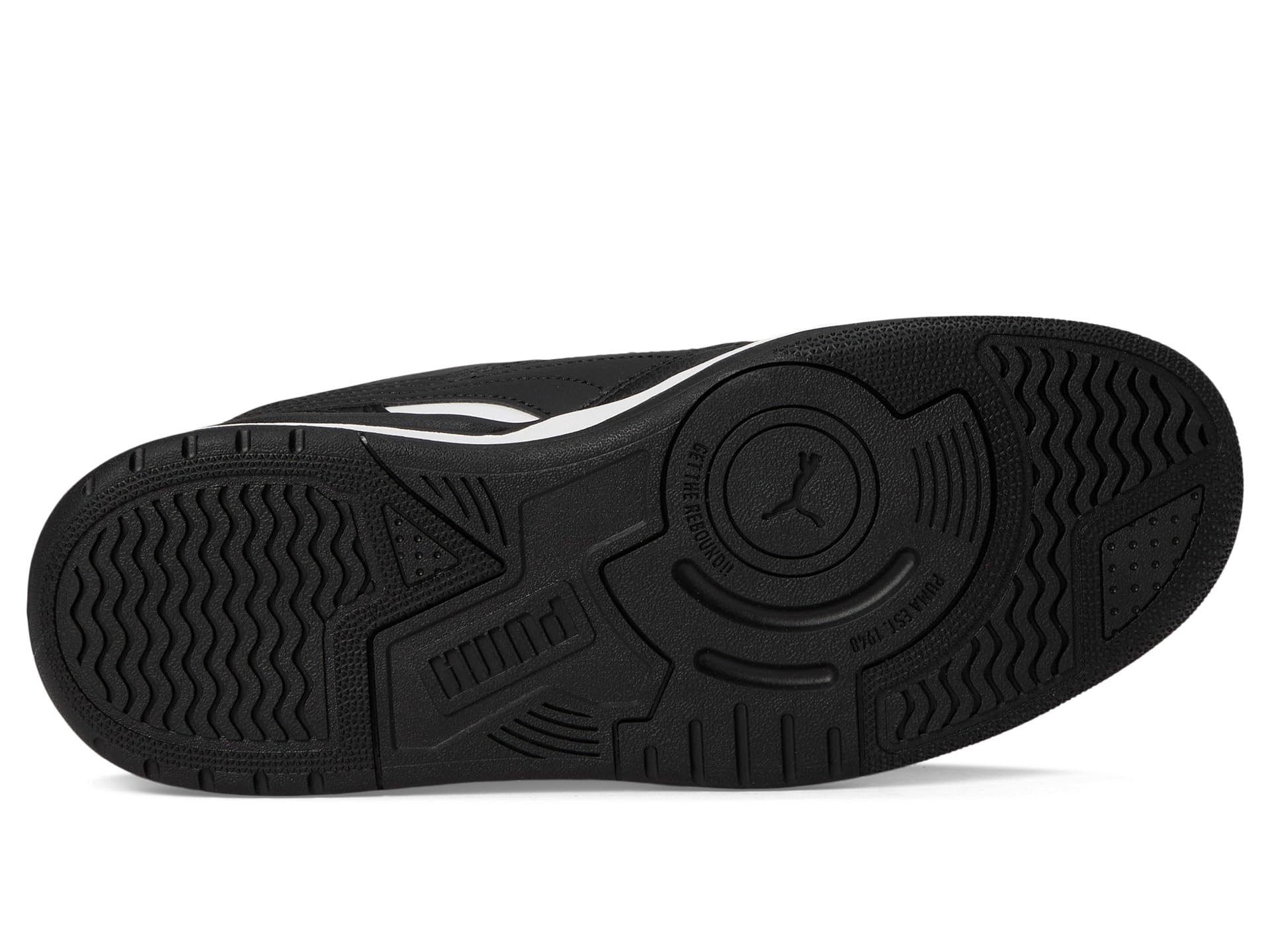 Туфли PUMA Rebound Retro Sneakers, цвет Puma White/Puma Black — фото 3