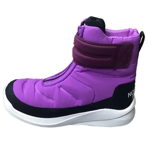 Кроссовки nuptse ii strap waterproof boots 'sweet violet tnf black' The North Face, фиолетовый