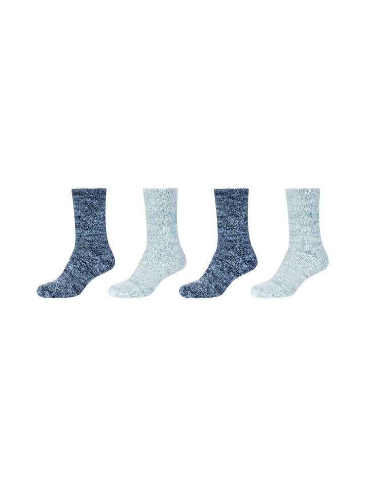 

Носки camano 4er Pack warm & cozy, цвет winter sky