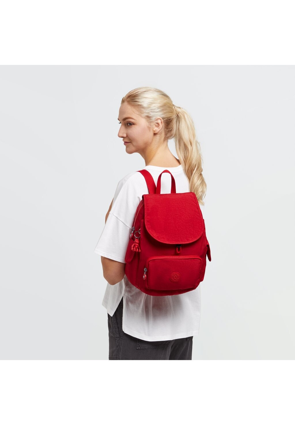 

Рюкзак CITY PACK S Kipling, цвет red rouge