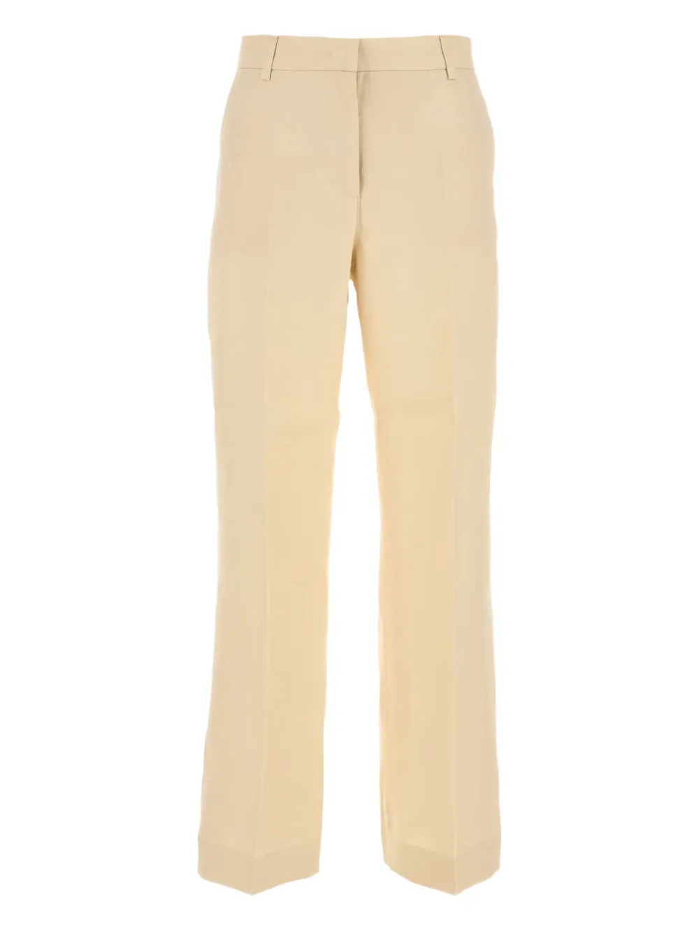 

Брюки прямого кроя Weekend Max Mara, нейтральный
