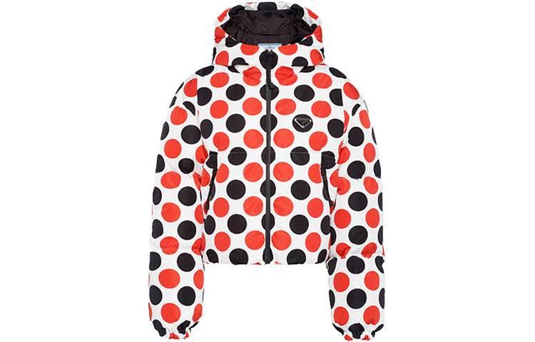 

Пуховик женский красный Prada
