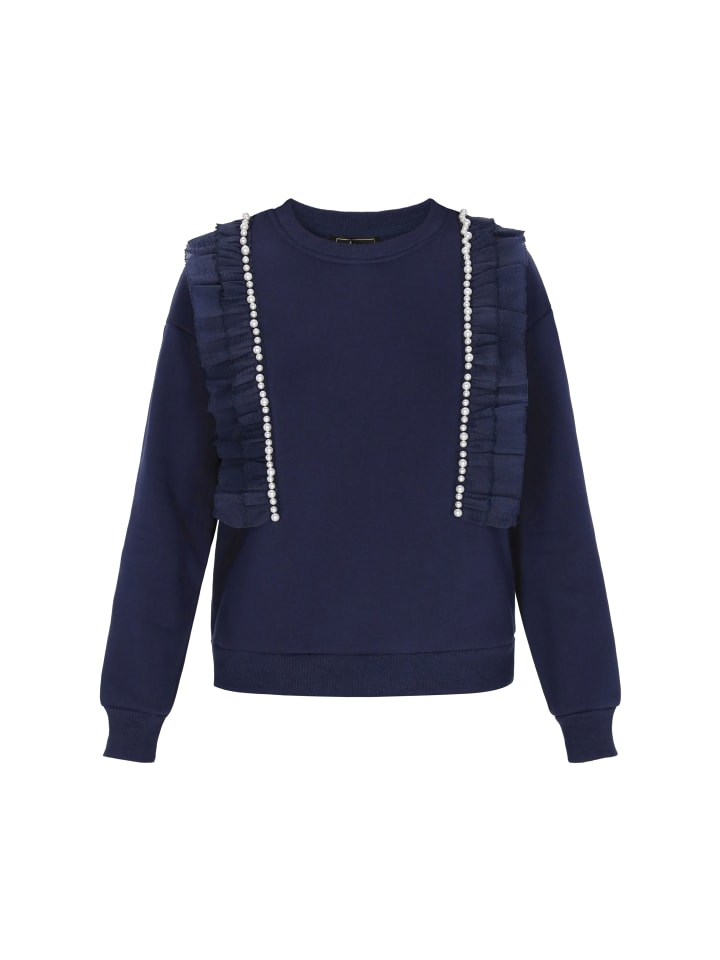 

Faina Женская толстовка темно-синего цвета