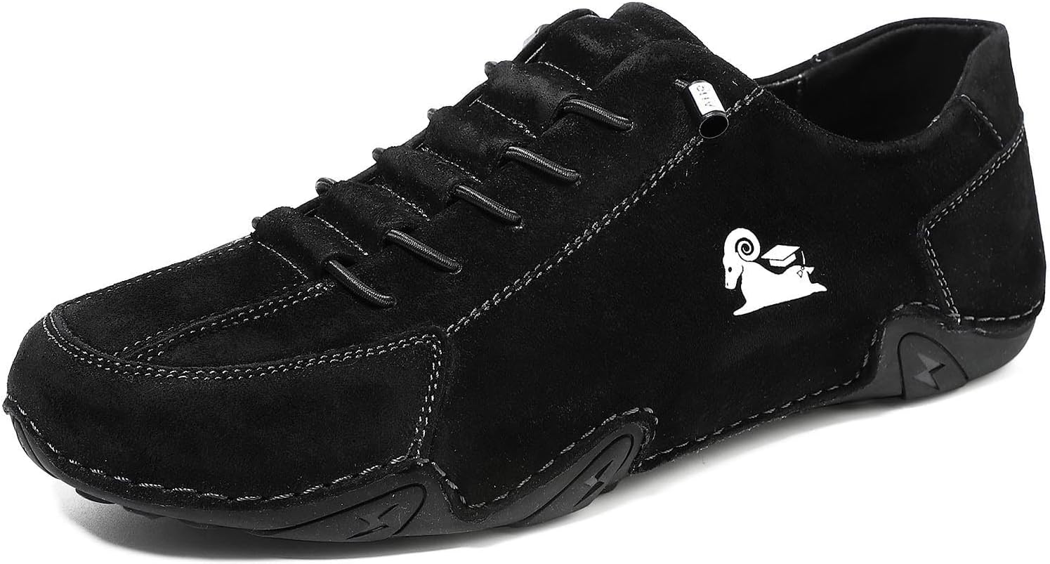 

Мужские дышащие повседневные кроссовки на пятке с эластичной вставкой, удобные для ходьбы и повседневной носки Generic, черный