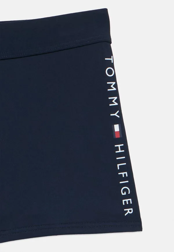 Плавки с оригинальным логотипом, шорты для плавания Tommy Hilfiger, Dark Night Navy — фото 3