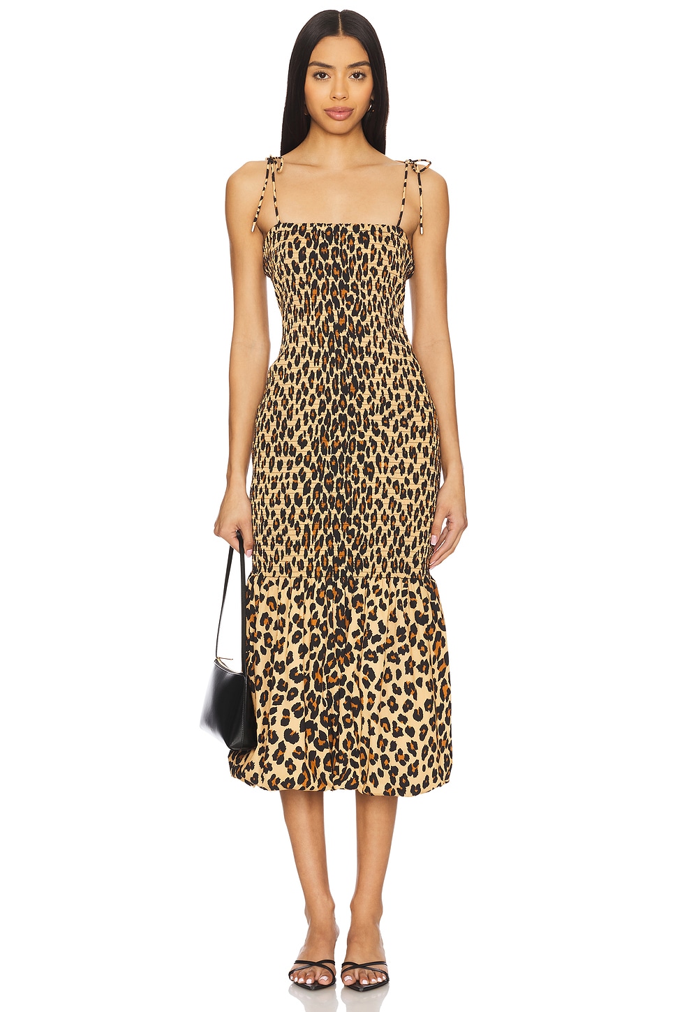 

Платье из смокингового поплина Canto Simonmiller, leopard