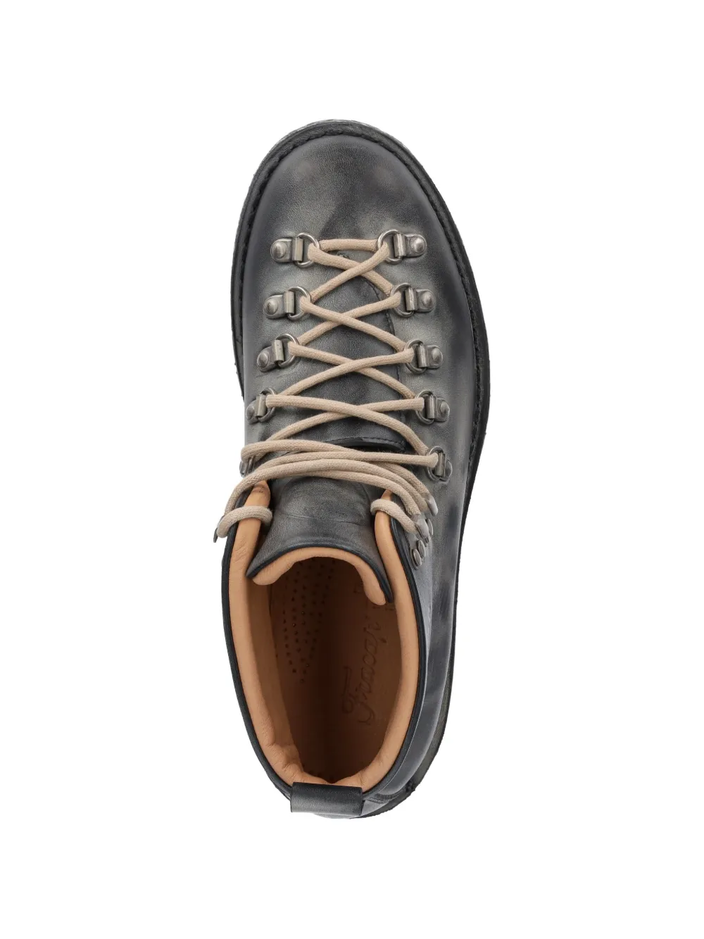 Винтажные походные ботинки Magnifico M120 Alfredo Fracap, черный — фото 3